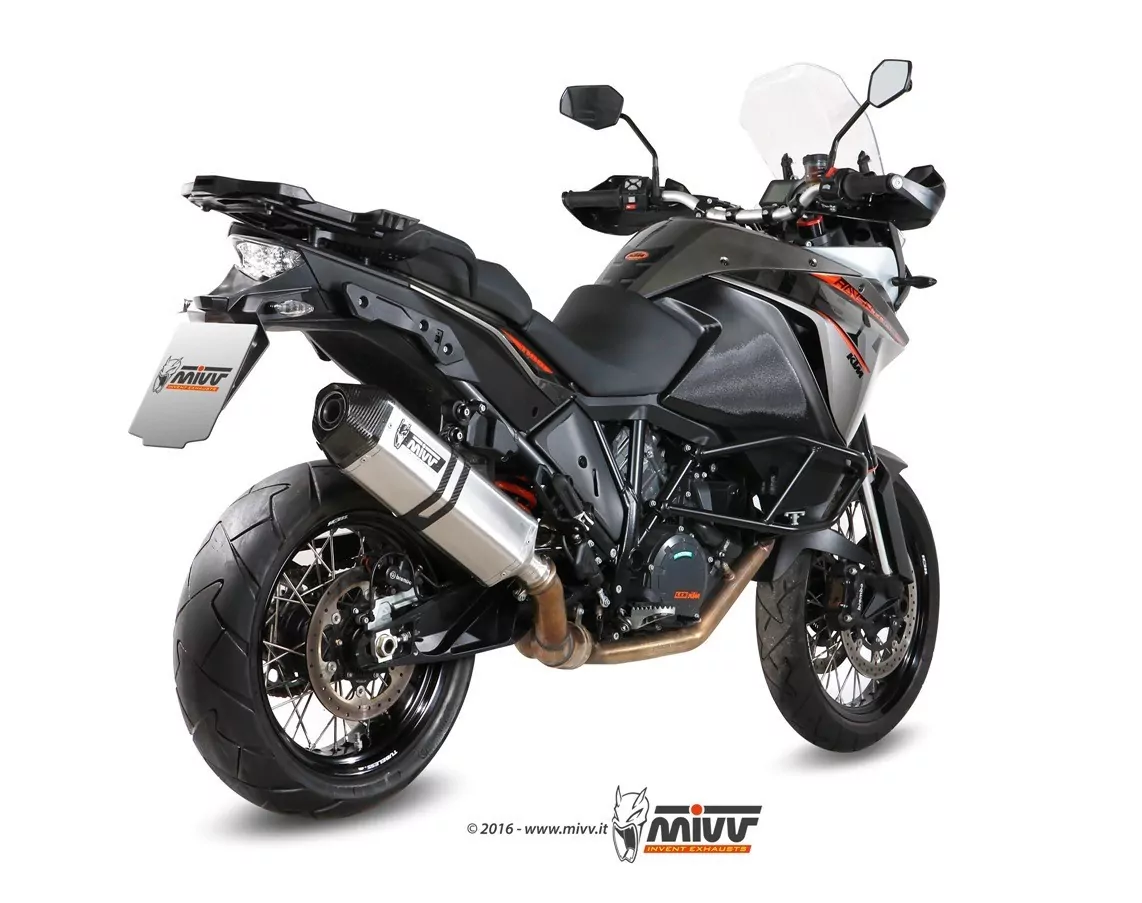 MIVV Speed Edge Edelstahl KTM 1050 Adventure ´15/16 - 1190 Adventure ´13/16 - 12