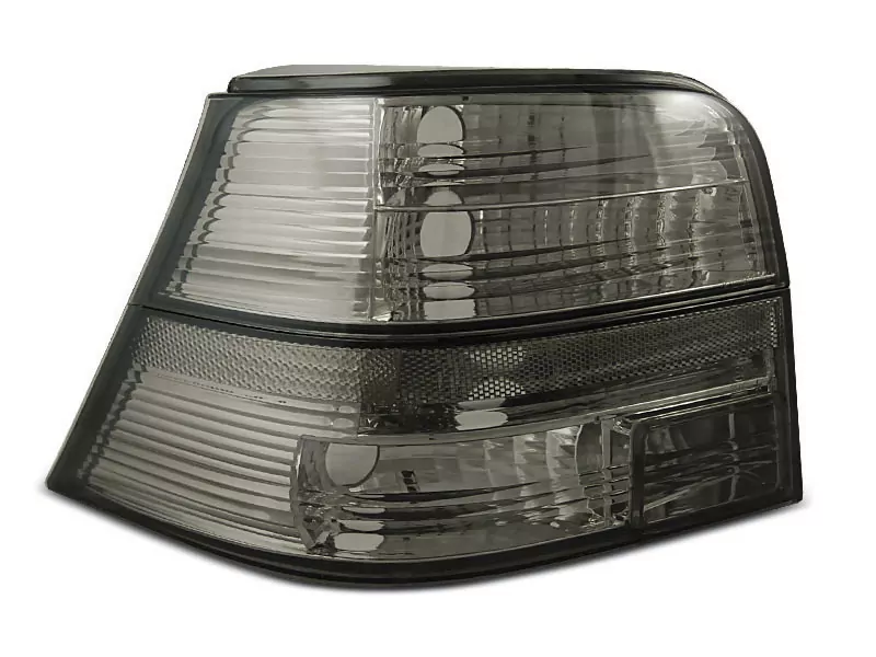 Tail Lights Crystal Smoke Fits Vw Golf 4 09.97-09.03