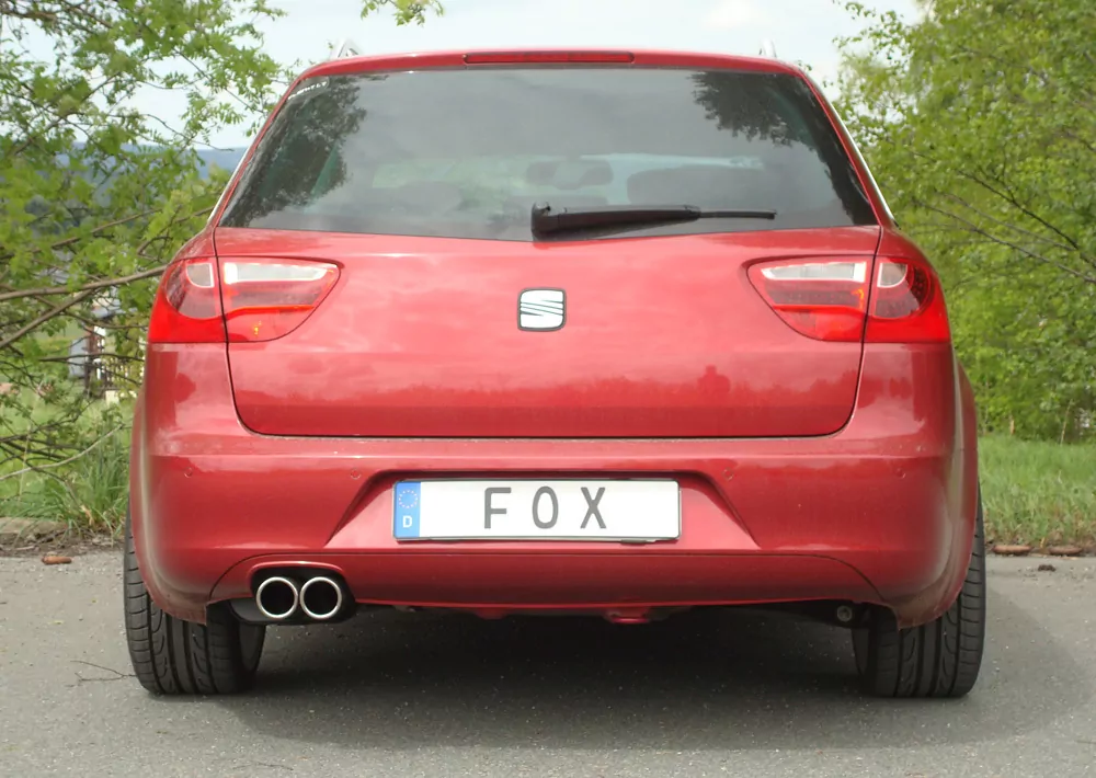 Seat Exeo 3R - Limousine/ Kombi (ST)  Endschalldämpfer - 2x80 Typ 16