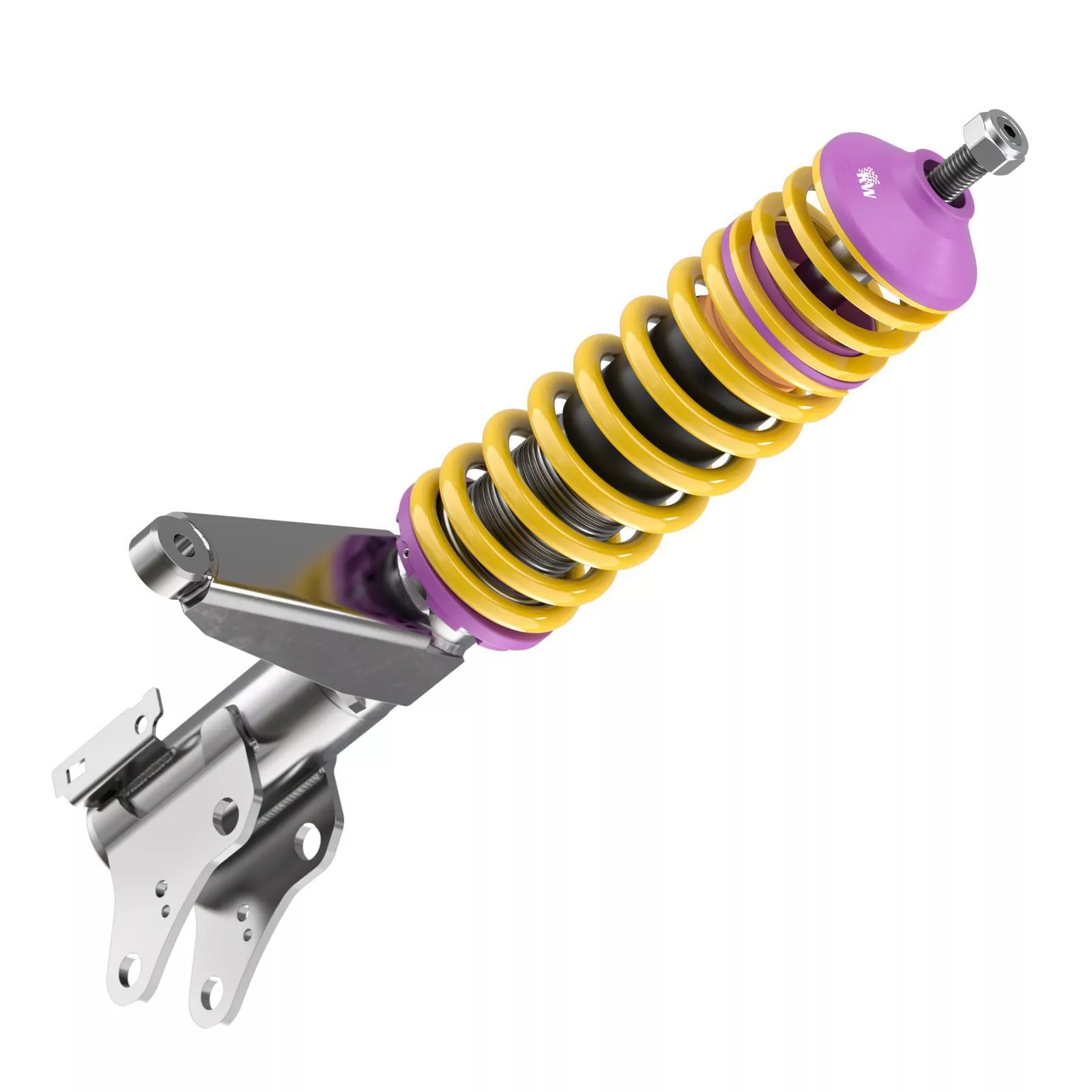 KW Gewindefahrwerk V1 inox AUDI COUPE (89) 8B, 89Q Allrad 10/1988-12/1996
