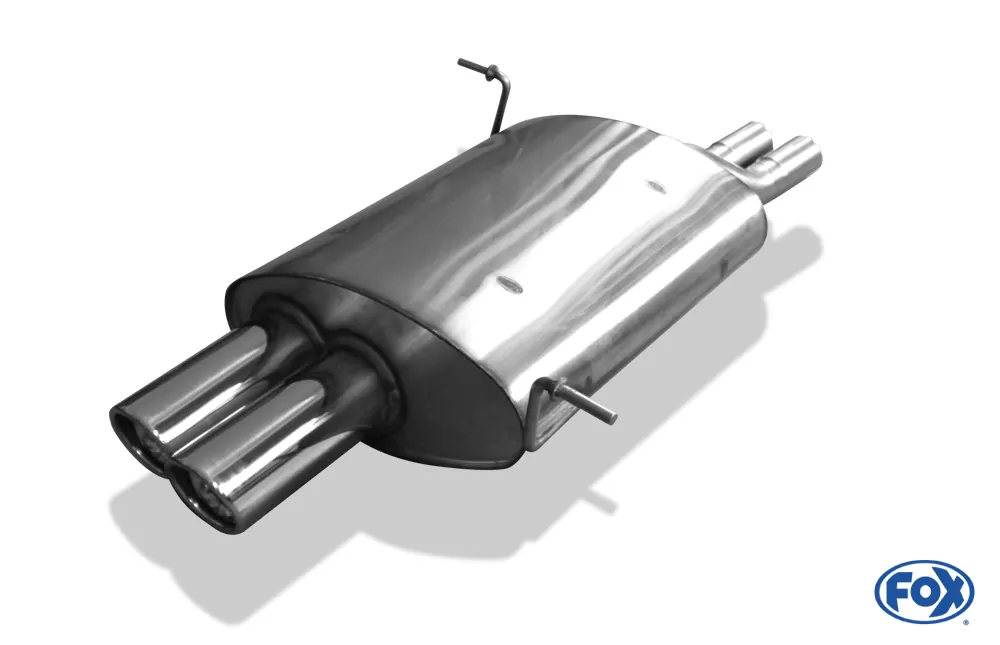 BMW Z3/ Z3 Coupe 3,0l  Endschalldämpfer - 2x80 Typ 17