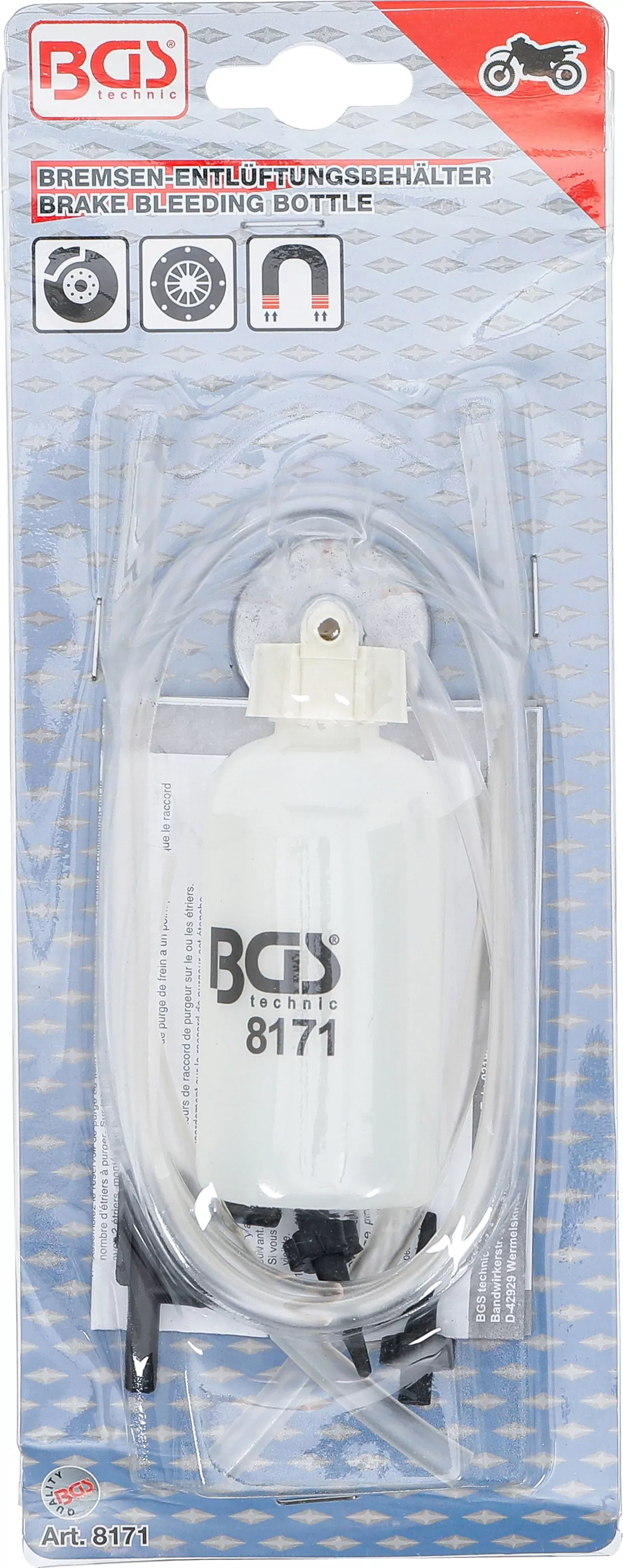 Bremsen-Entlüftungsbehälter | für Motorräder