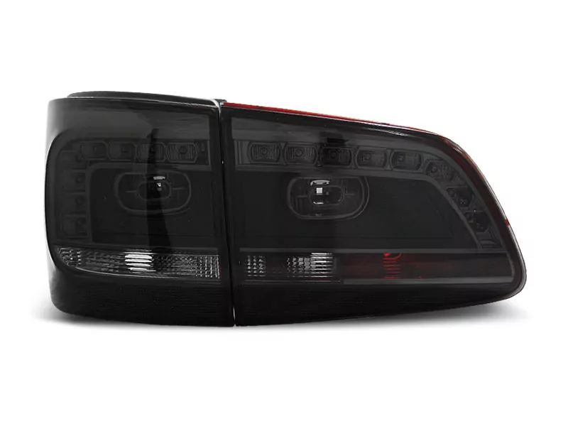 Led Tail Lights Smoke Fits Vw Touran 08.10- 
