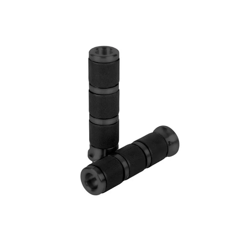 HIGHWAY HAWK Speed handlebar grips 1 inch, with throttle cable mount, black