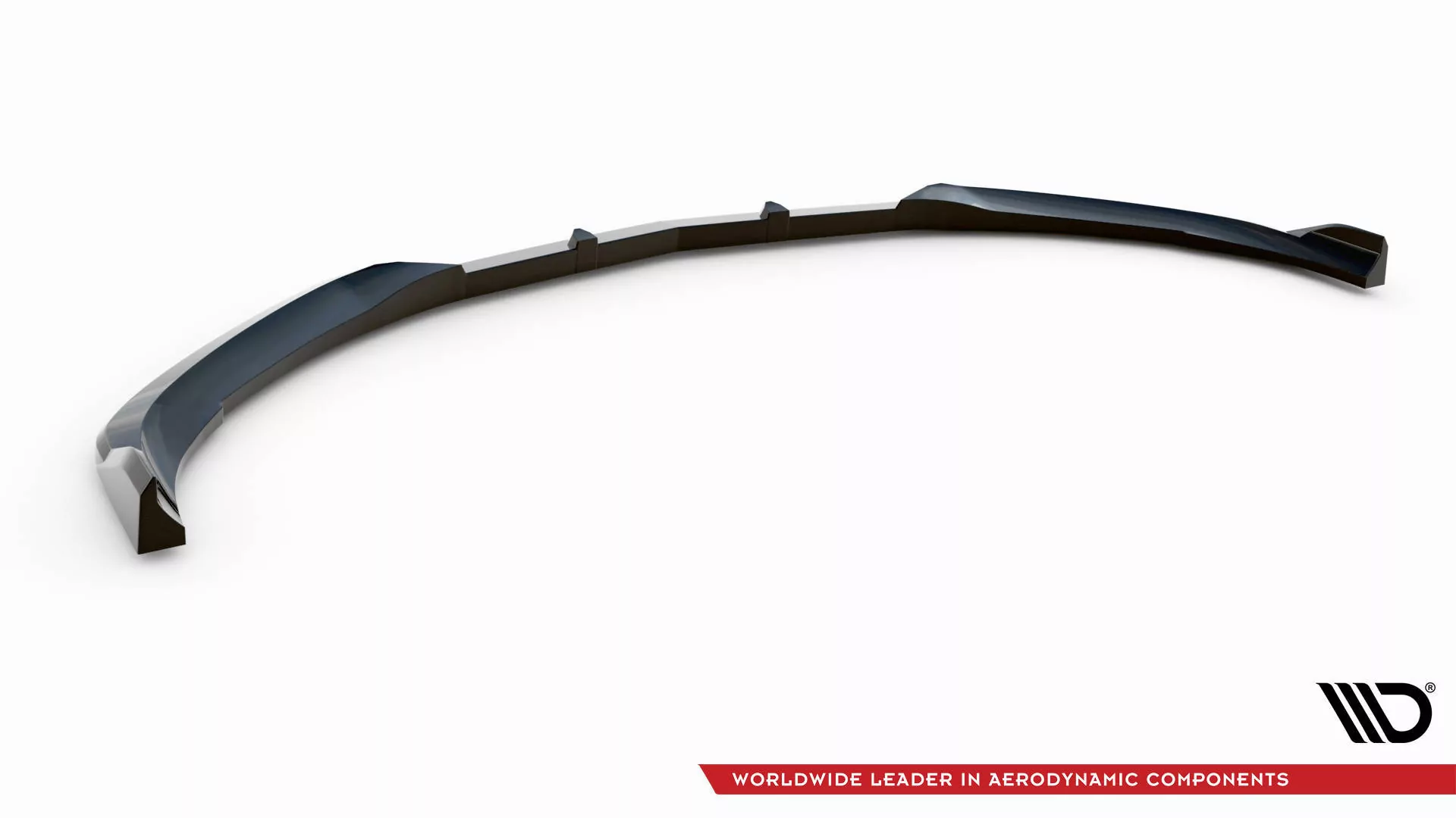 Front Ansatz V.2 Für Mercedes-AMG C63 Limousine / Kombi W205 Facelift Schwarz Hochglanz