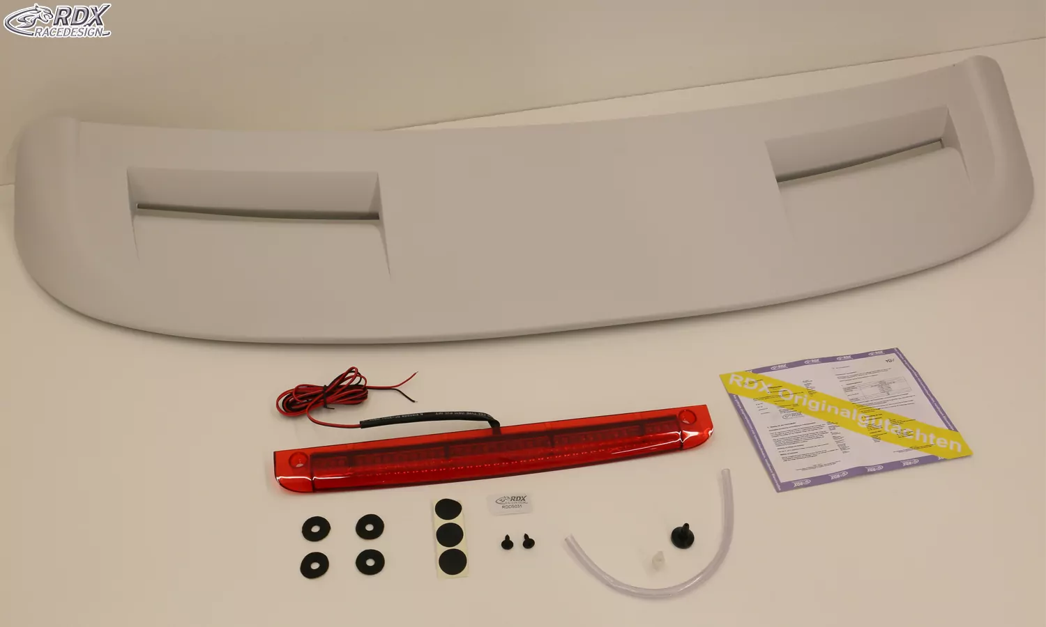 RDX Heckspoiler für FORD Focus 2 "RST-Look" inkl. LED-Bremsleuchte Dachspoiler Spoiler