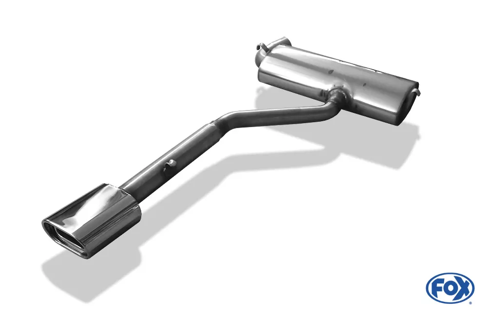 Trabant 1.1 Limo & Kombi  Endschalldämpfer Ø60mm - 135x80 Typ 53