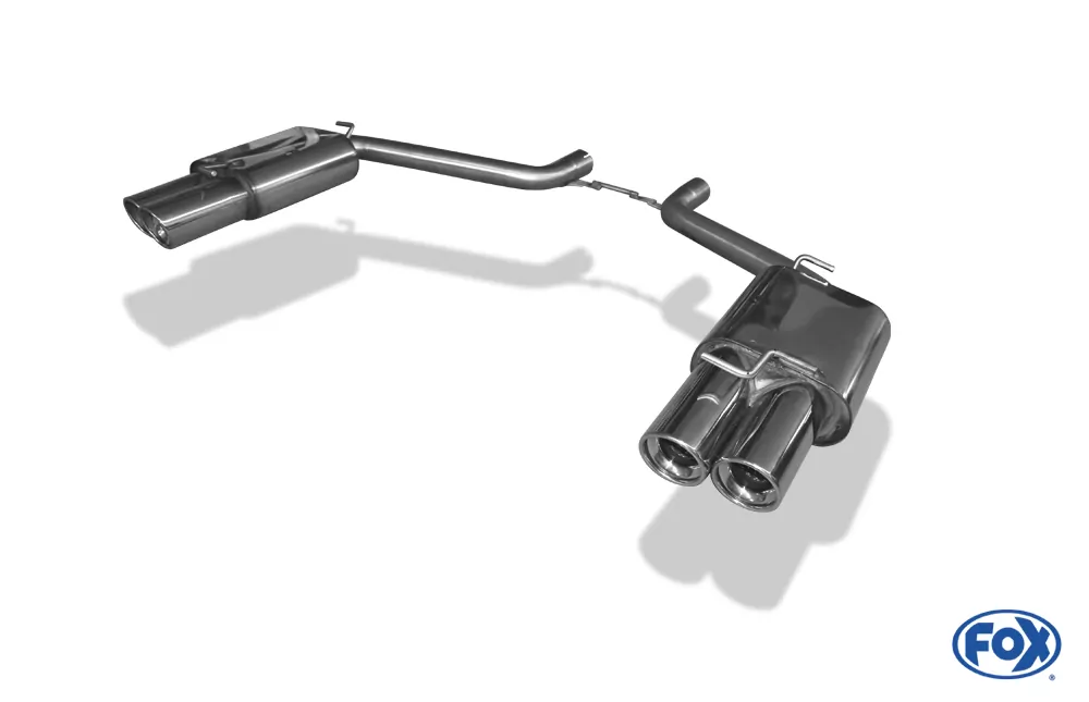 Chrysler 300C 3,0l CRD  Endschalldämpfer rechts/links - 2x100 Typ 17 rechts/links