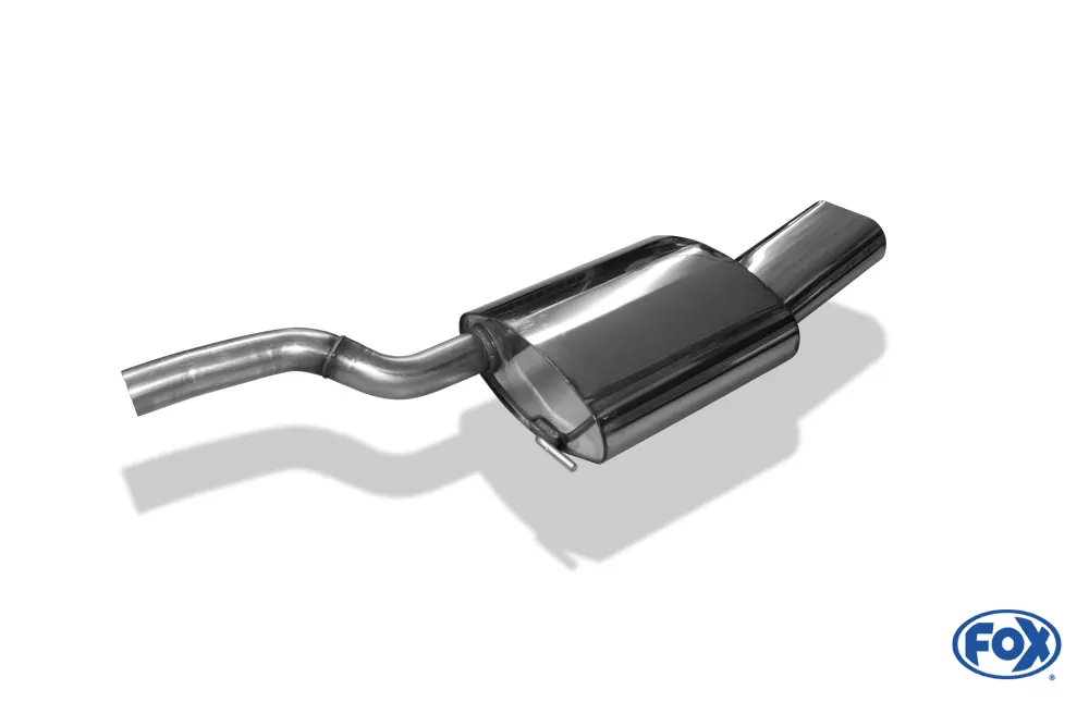 VW Passat 3C/ 3C CC  Endschalldämpfer Ø63,5mm - 160x80 Typ 53