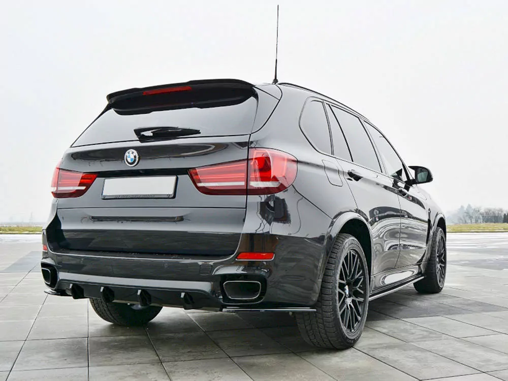 Spoiler CAP Passend Für Passend Für BMW X5 F15 M50d Schwarz Hochglanz Schwarz Hochglanz