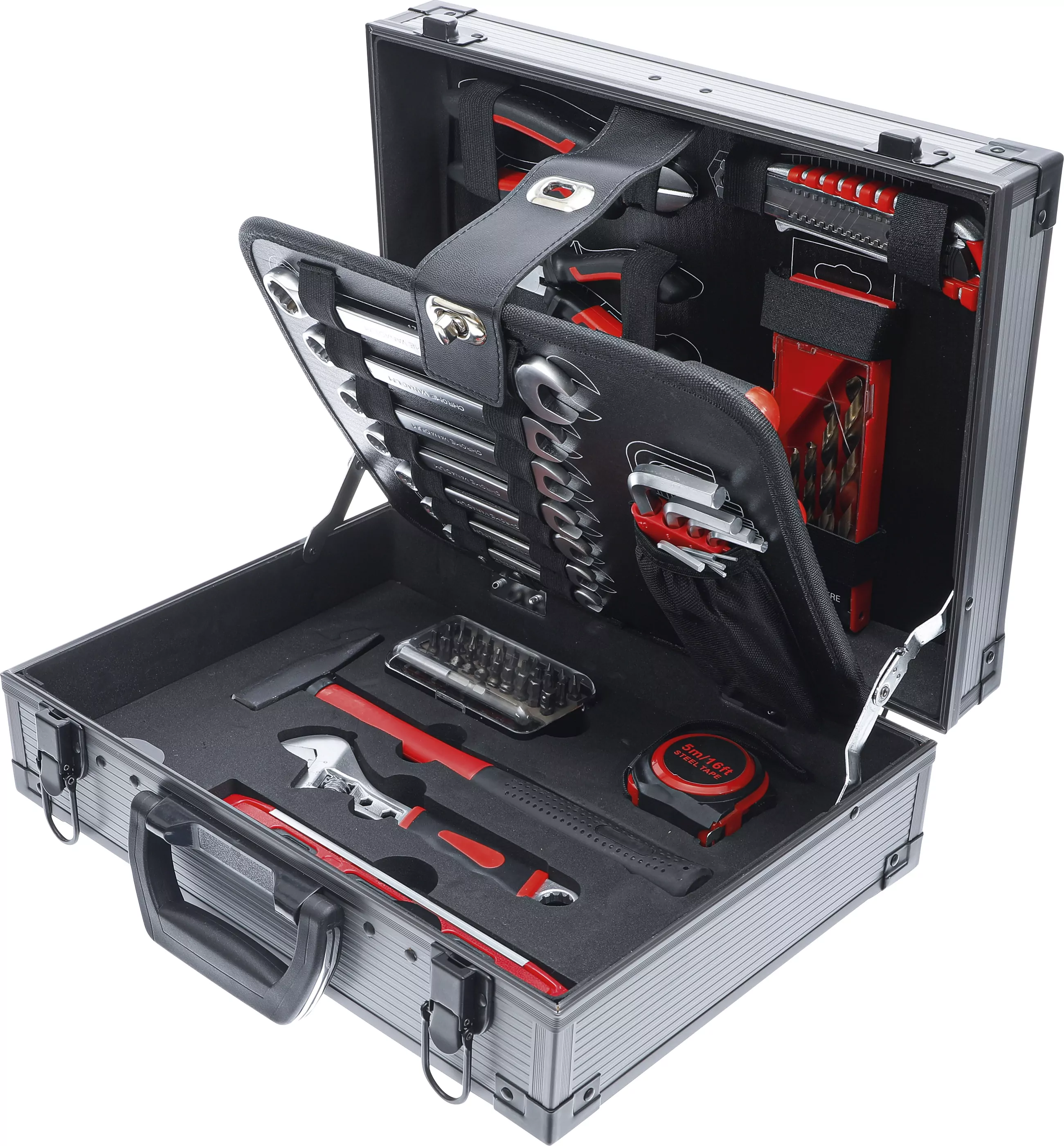 Werkzeug-Satz im Alukoffer | mit 66 Werkzeugen
