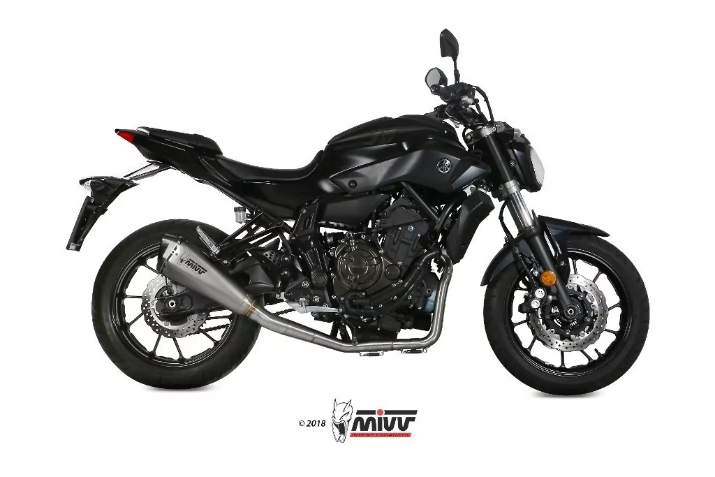 MIVV DELTA RACE Edelstahl YAMAHA MT-07/FZ-07 14-22