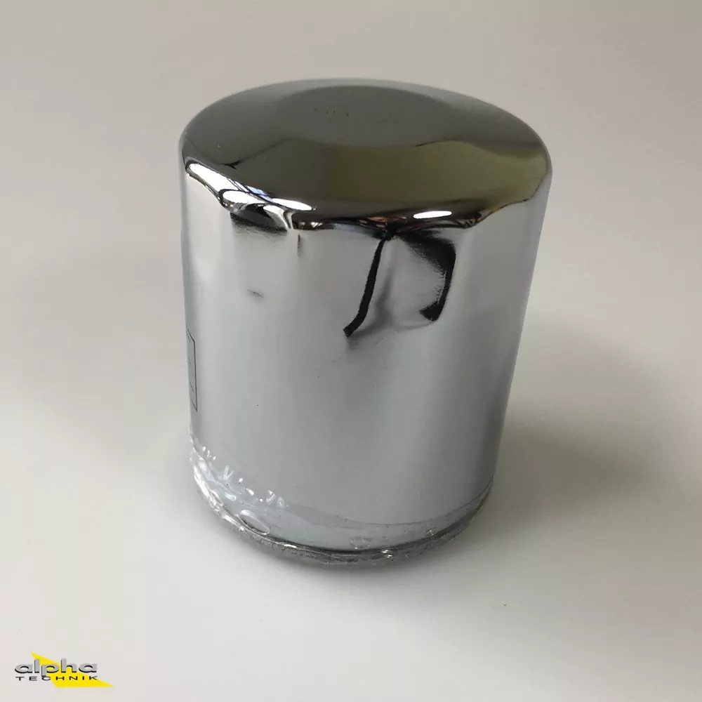 ENUMA Ölfilter verchromt für diverse Harley Davidson Modelle