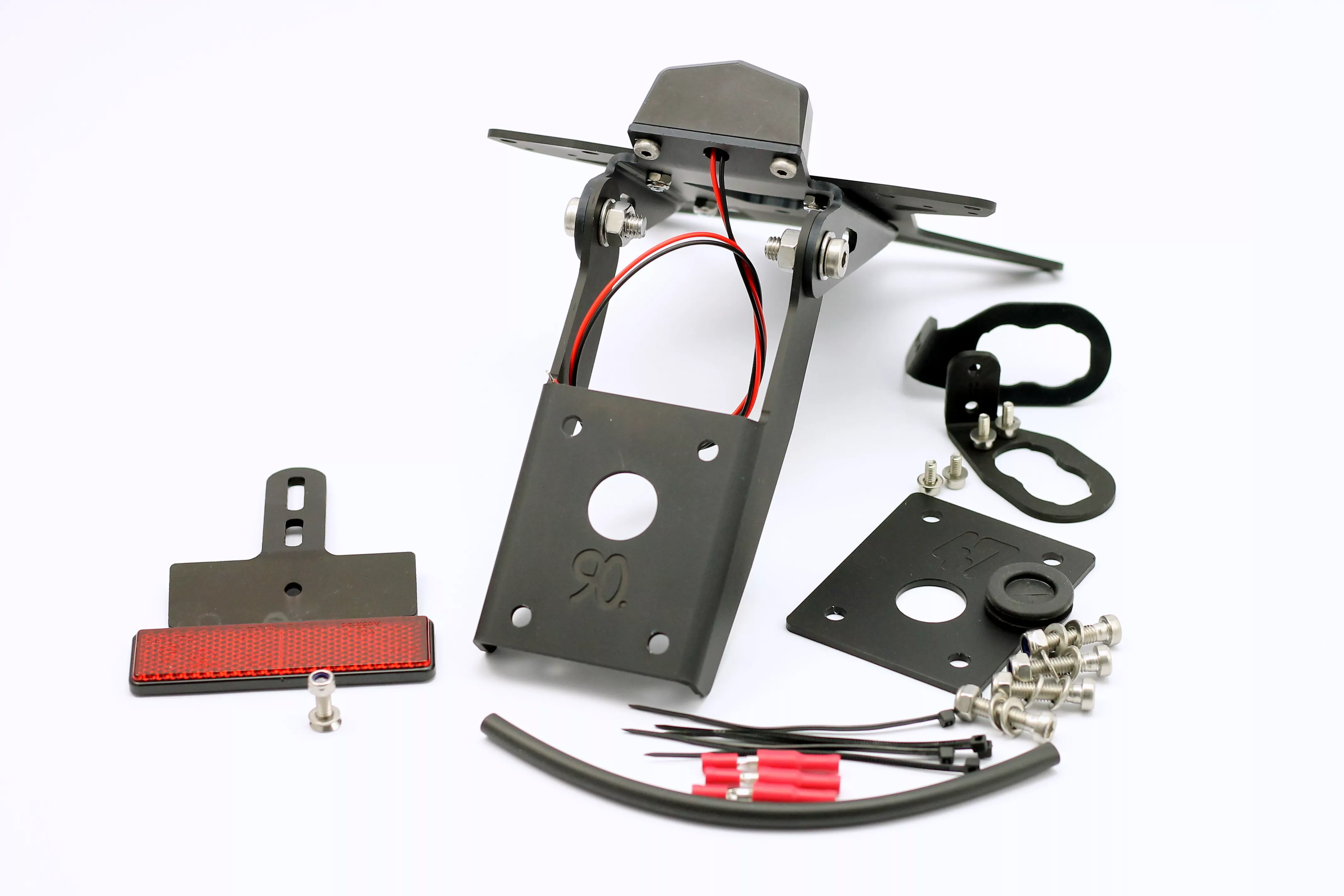 MG Biketec Kennzeichenhalter für Kawasaki Z 650 ab 2023