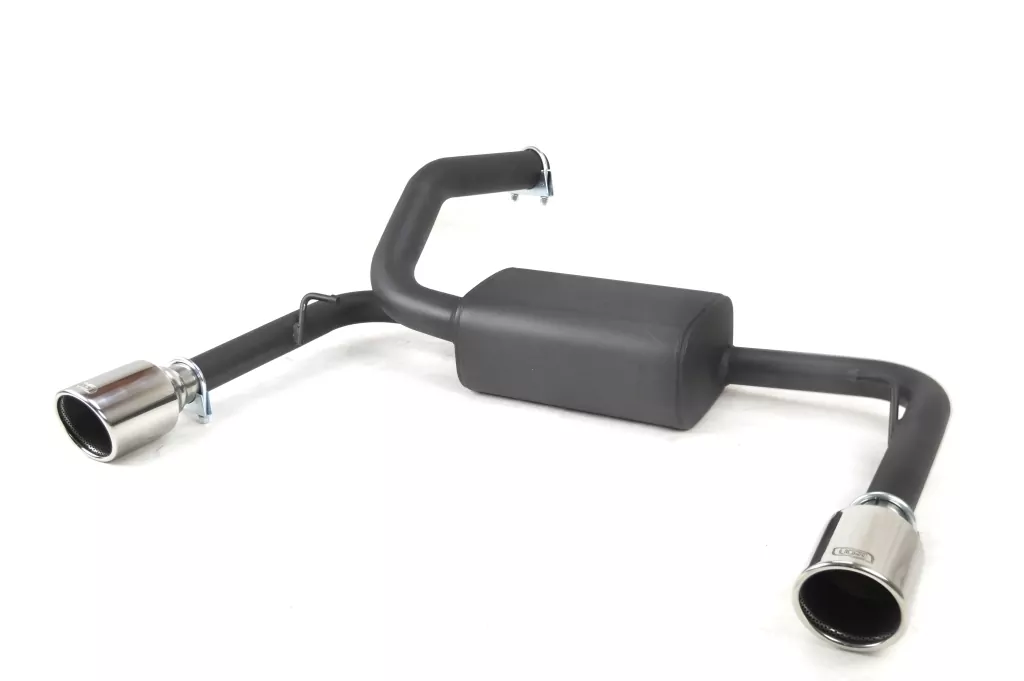 Ulter Sportauspuff für Ford FOCUS III 2010-2016 - 2 Duplex Endrohre Rund Ø100