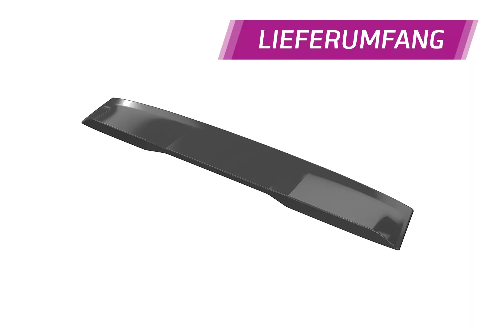 Heckscheibenblende für Citroen C4 (3.Gen) / e-C4 HSB099 Schwarz Strukturiert