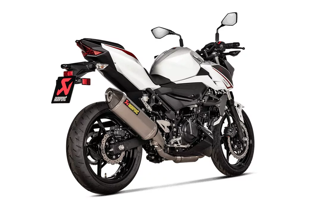 Akrapovic Slip-On Line (Titanium) Auspuff für Kawasaki Ninja 400 2018- Z400 2019-