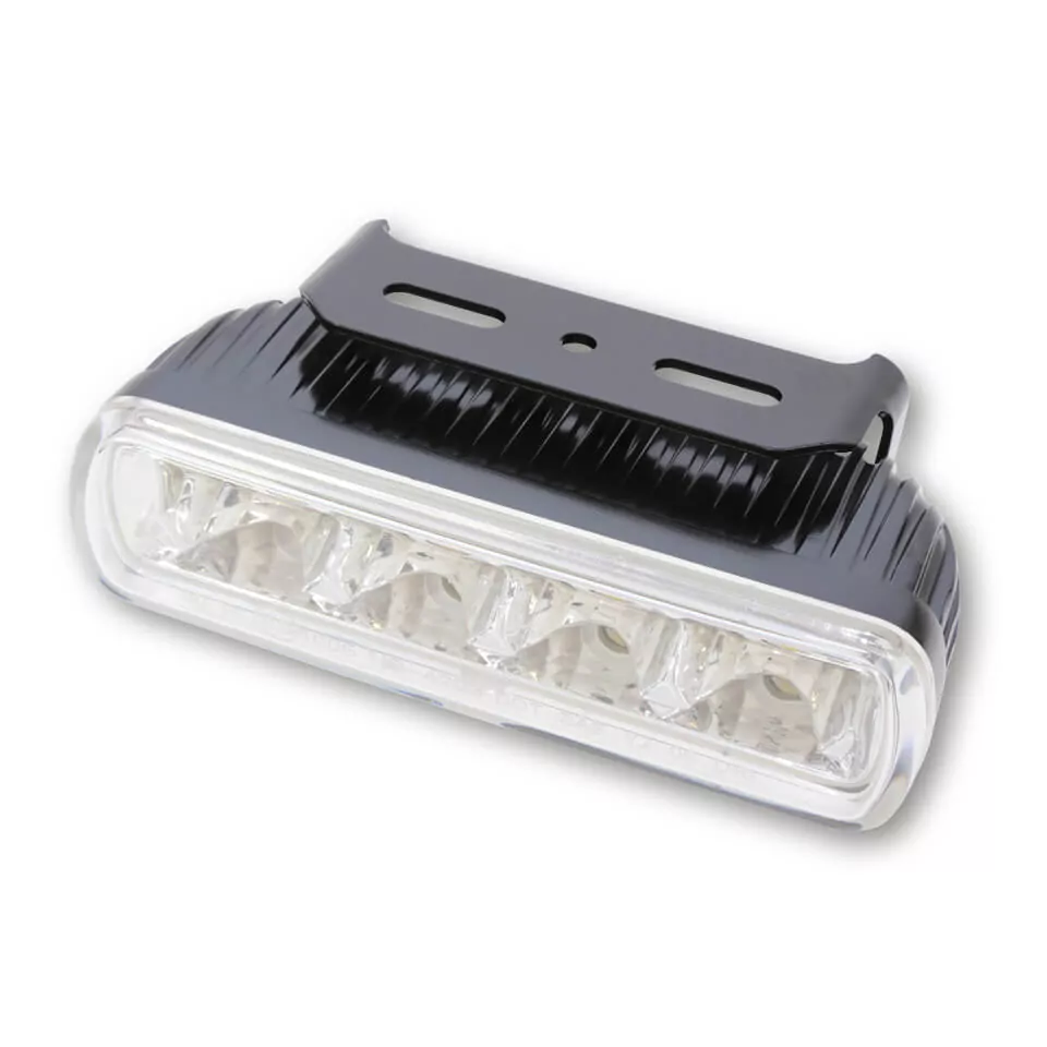 HIGHSIDER pro LED Daytime Running Light Black Rectangular (1pc)