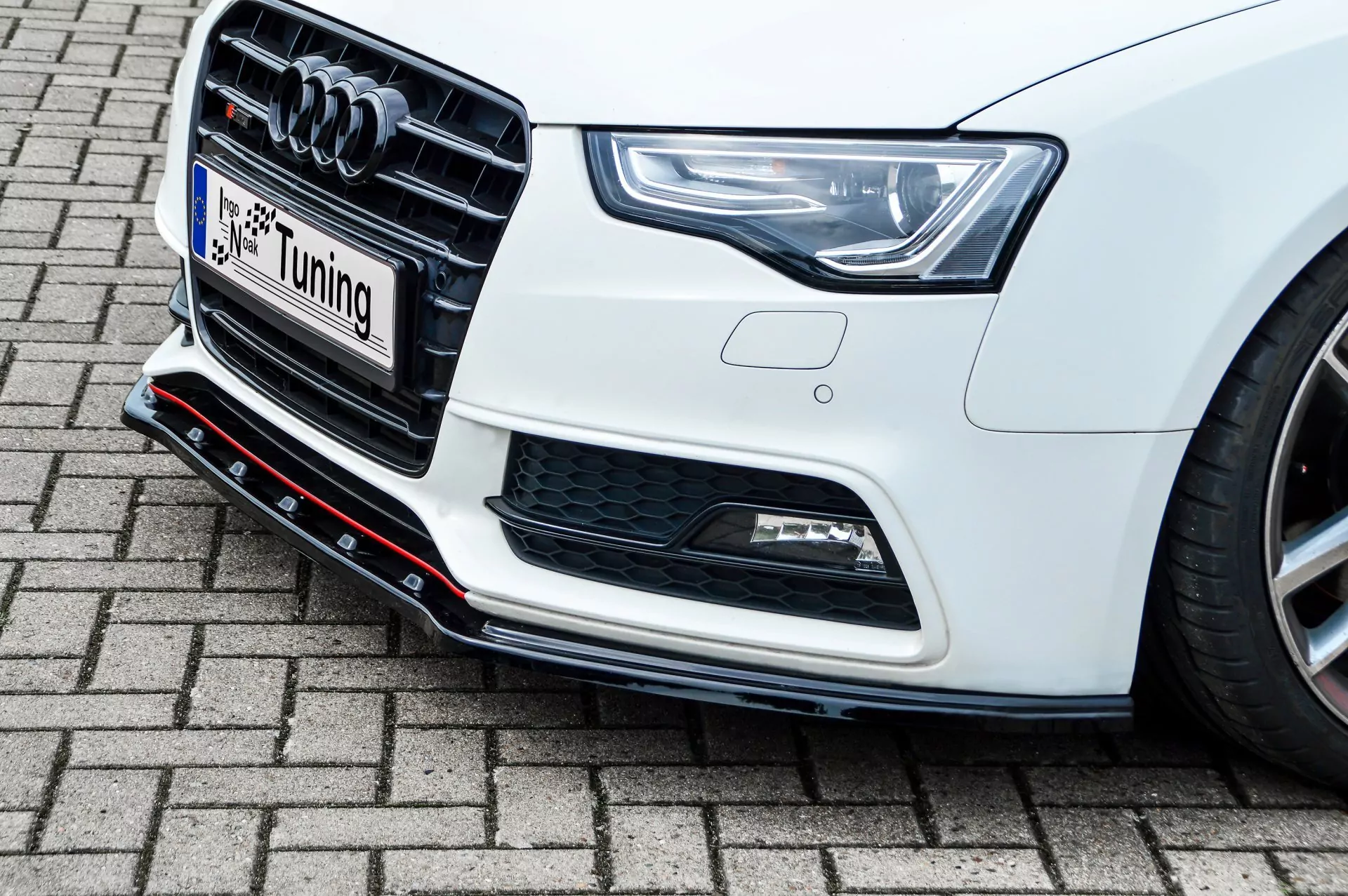 Cup Frontspoilerlippe für Audi A5 B8 Facelift S-Line ab Bj. 2011-2017