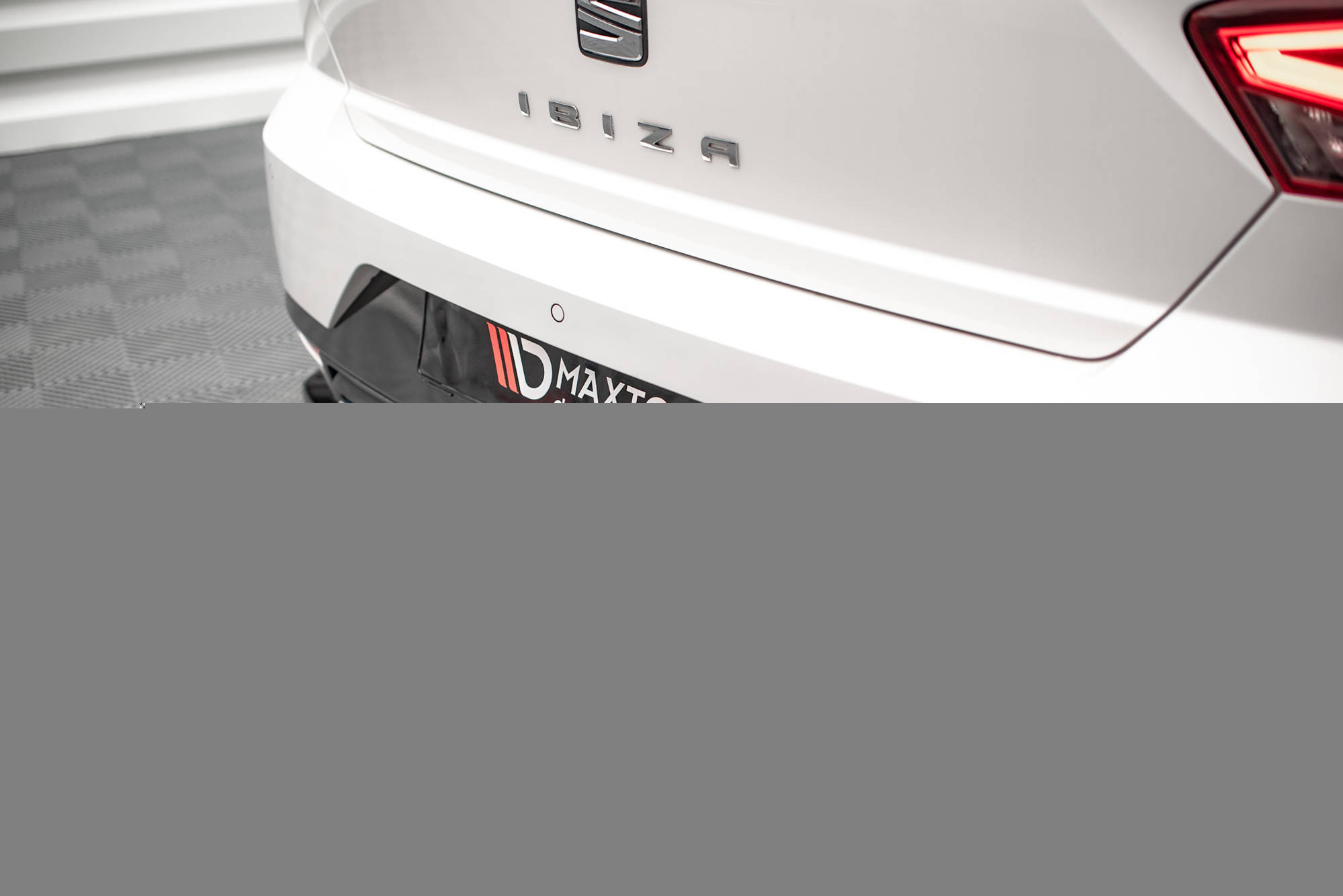Diffusor Heck Ansatz Für Seat Ibiza FR/ Standard Mk5 Schwarz Hochglanz