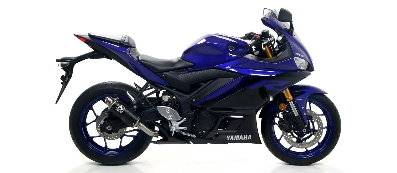 71180CKZ-Arrow Komplettanlage Competition Evo Thunder Titan Yamaha YZF-R3 17-18