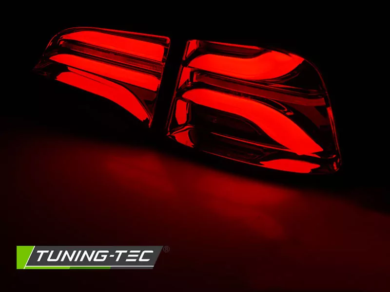 Led Bar Tail Lights Red Smoke Fits Tesla Model 3 17-23 / Model Y