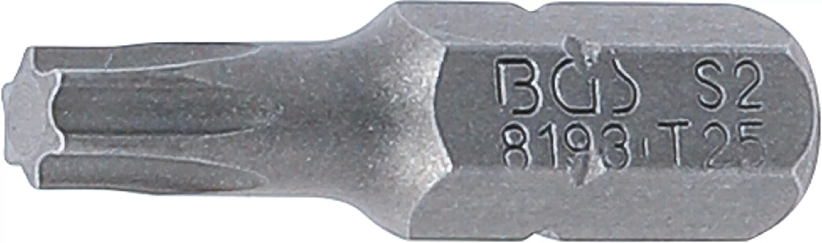 Bit | Länge 25 mm | Antrieb Außensechskant 6,3 mm (1/4") | T-Profil (für Torx) T25