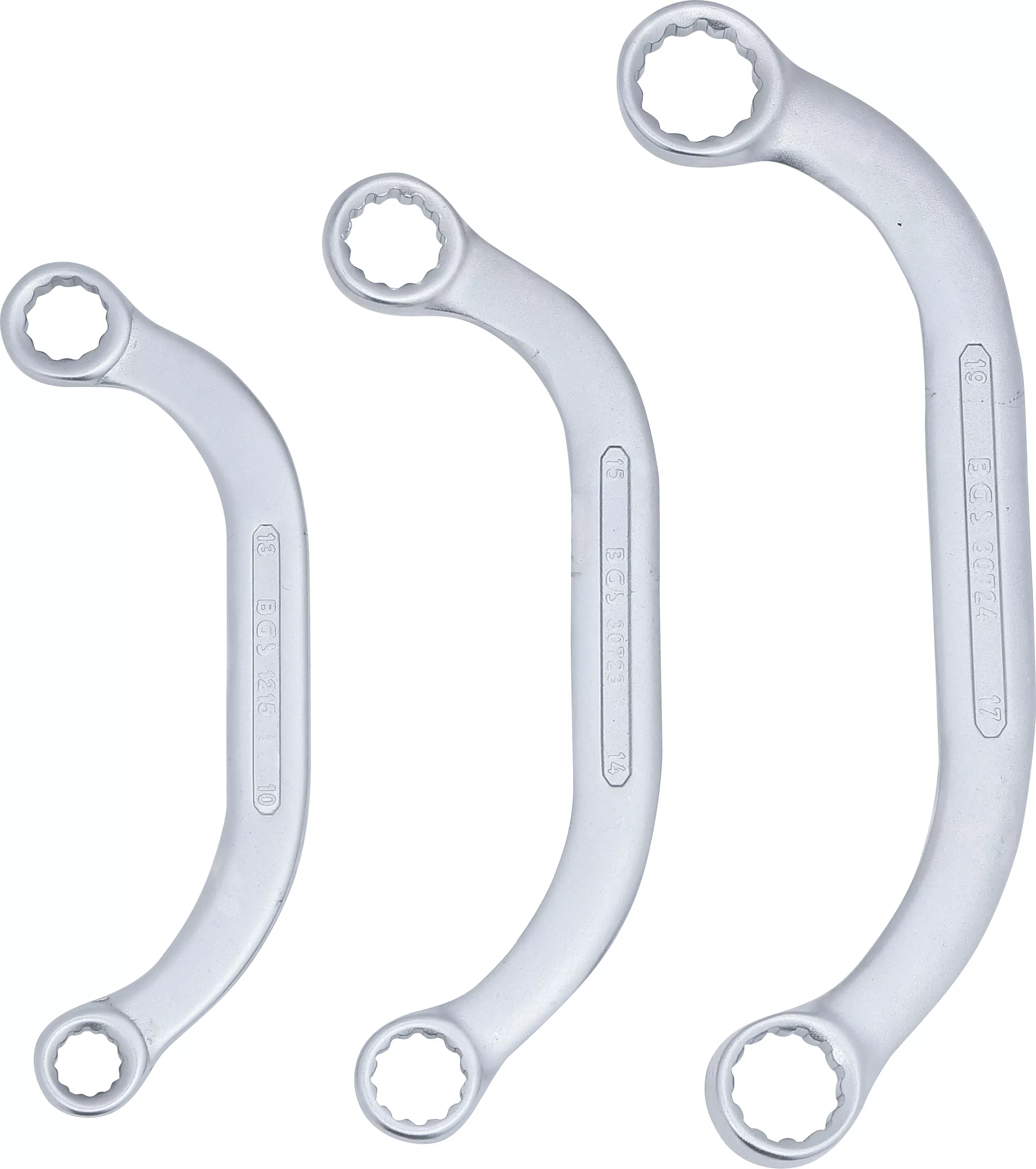 Starter- und Blockschlüssel-Satz | SW 10 x 13 - 17 x 19 mm | 3-tlg.