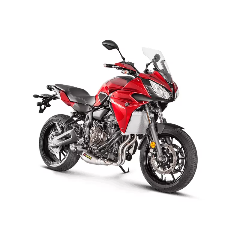 Akrapovic Racing Line (Titanium) MT-07 Auspuffanlage für Yamaha MT-07/FZ-07 2014- TRACER 700 2016-2019 XSR700/Xtribute 2016-