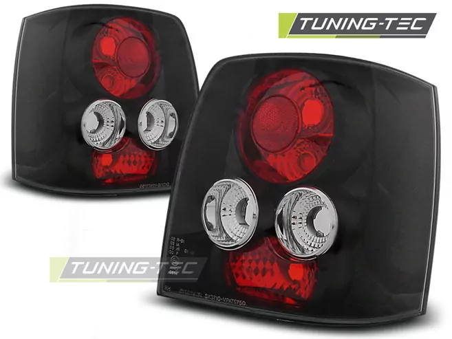 Tail Lights Black Fits Vw Passat B5 11.96-08.00 Variant