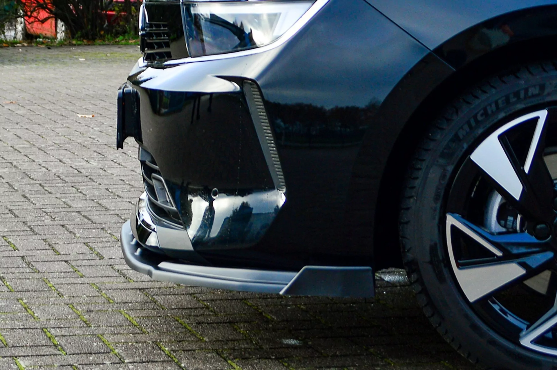 Cup Frontspoilerlippe mit Wings für Opel Astra L Standard