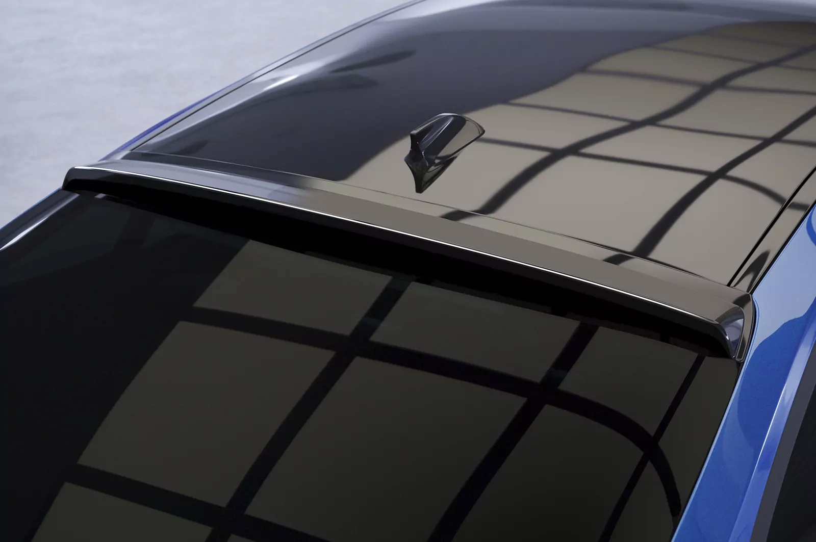 Heckscheibenblende für BMW 3er F34 Gran Turismo (GT) HSB098 Schwarz Strukturiert