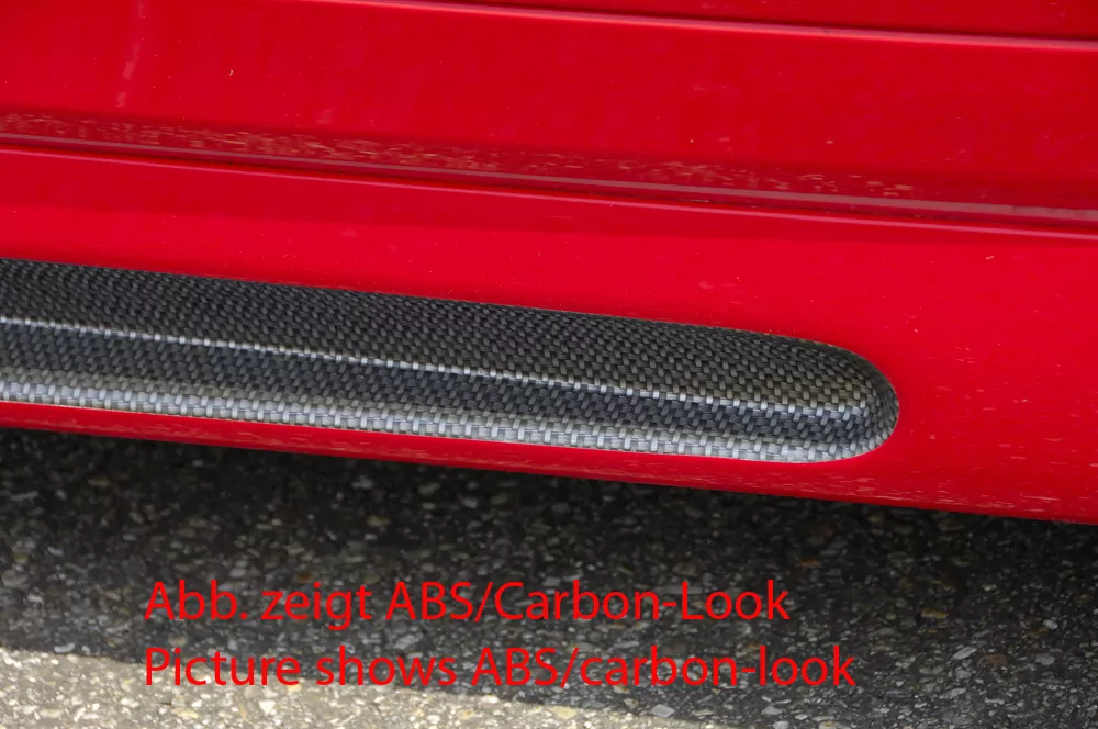 Rieger Seitenschweller rechts  matt schwarz für Audi A4 (8E) Typ B6 Avant 11.00-10.04