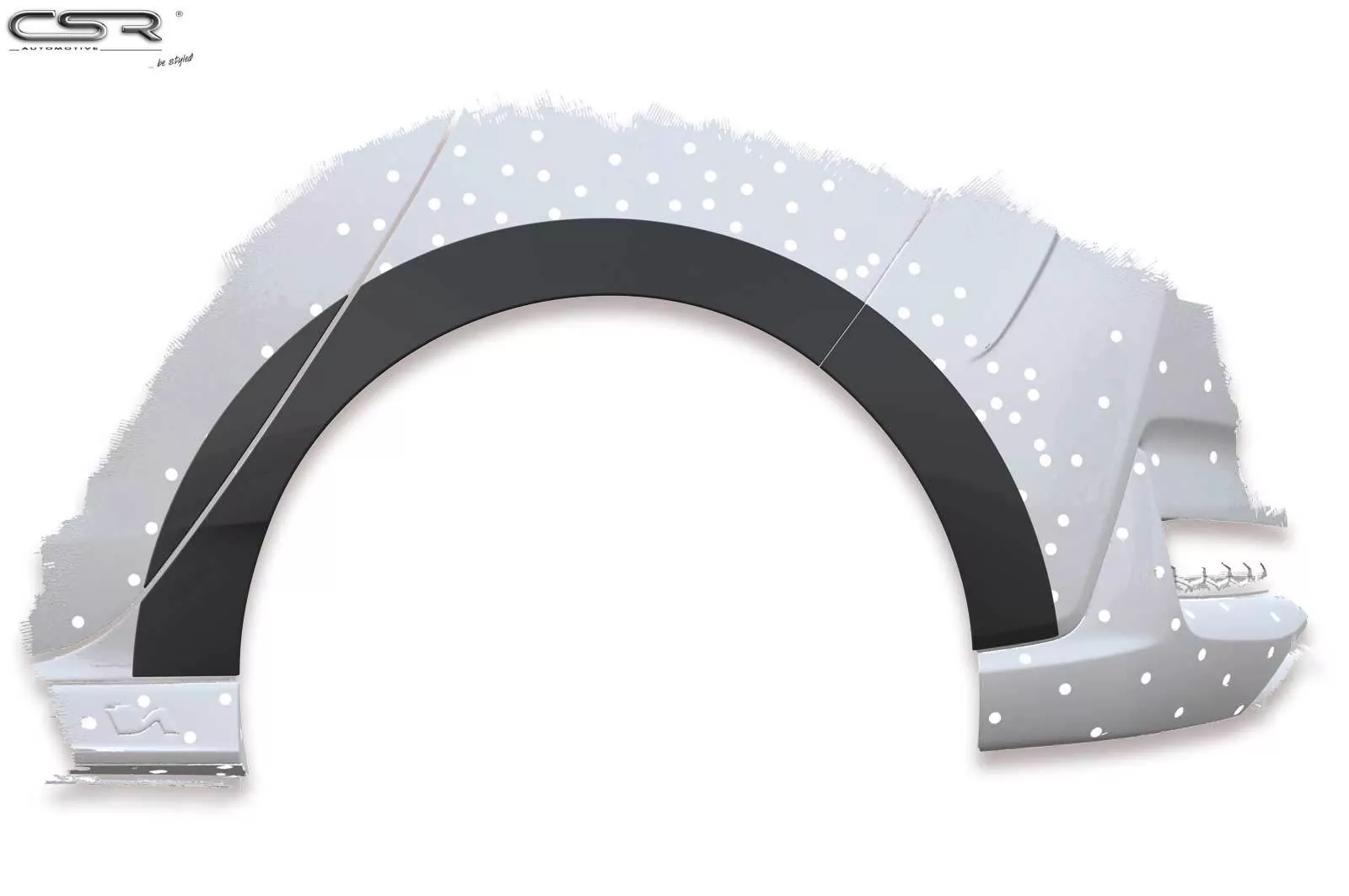 Kotflügelverbreiterung hinten für Hyundai I30 N VB026