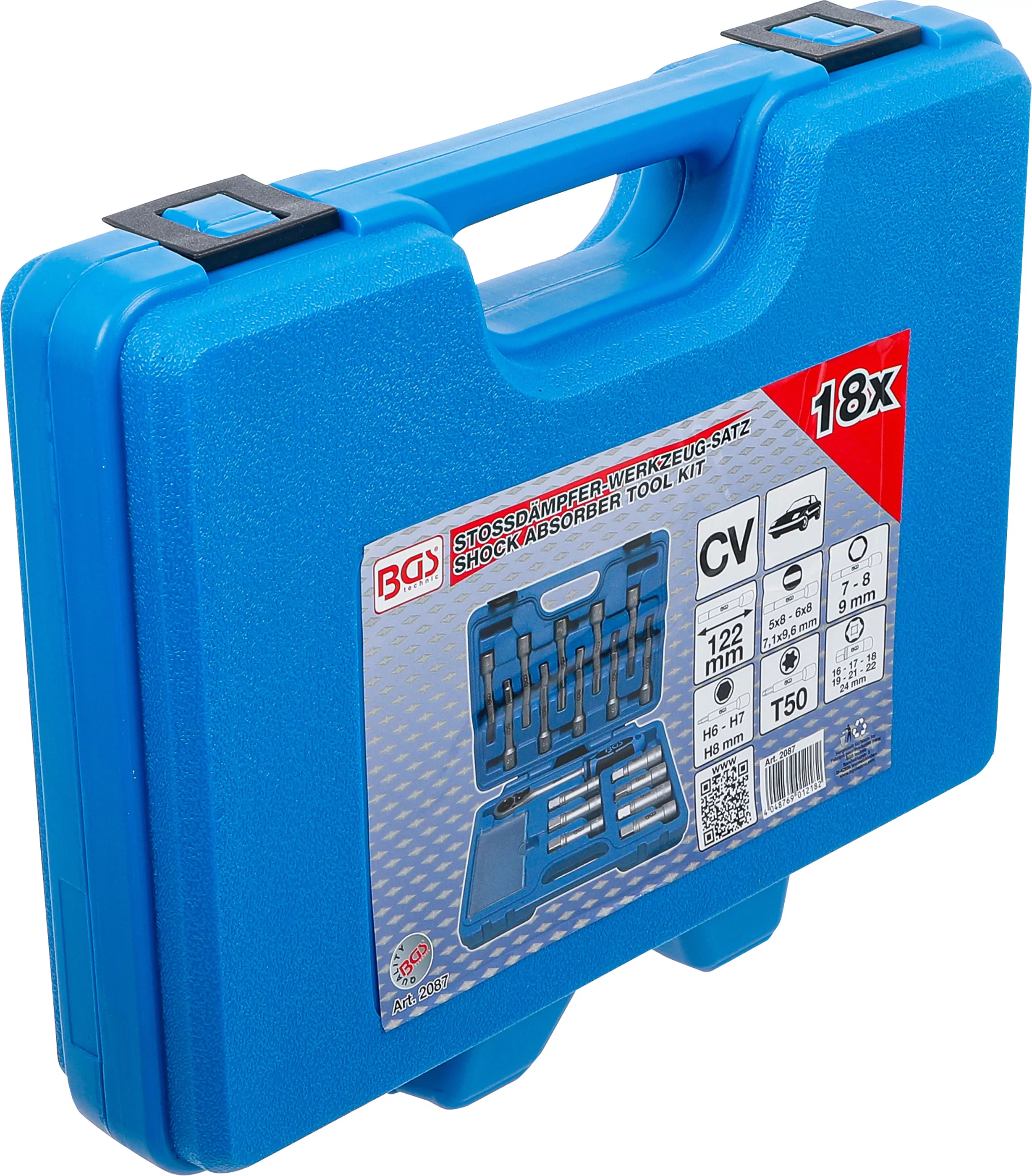 Stoßdämpfer-Werkzeug-Satz | 18-tlg.