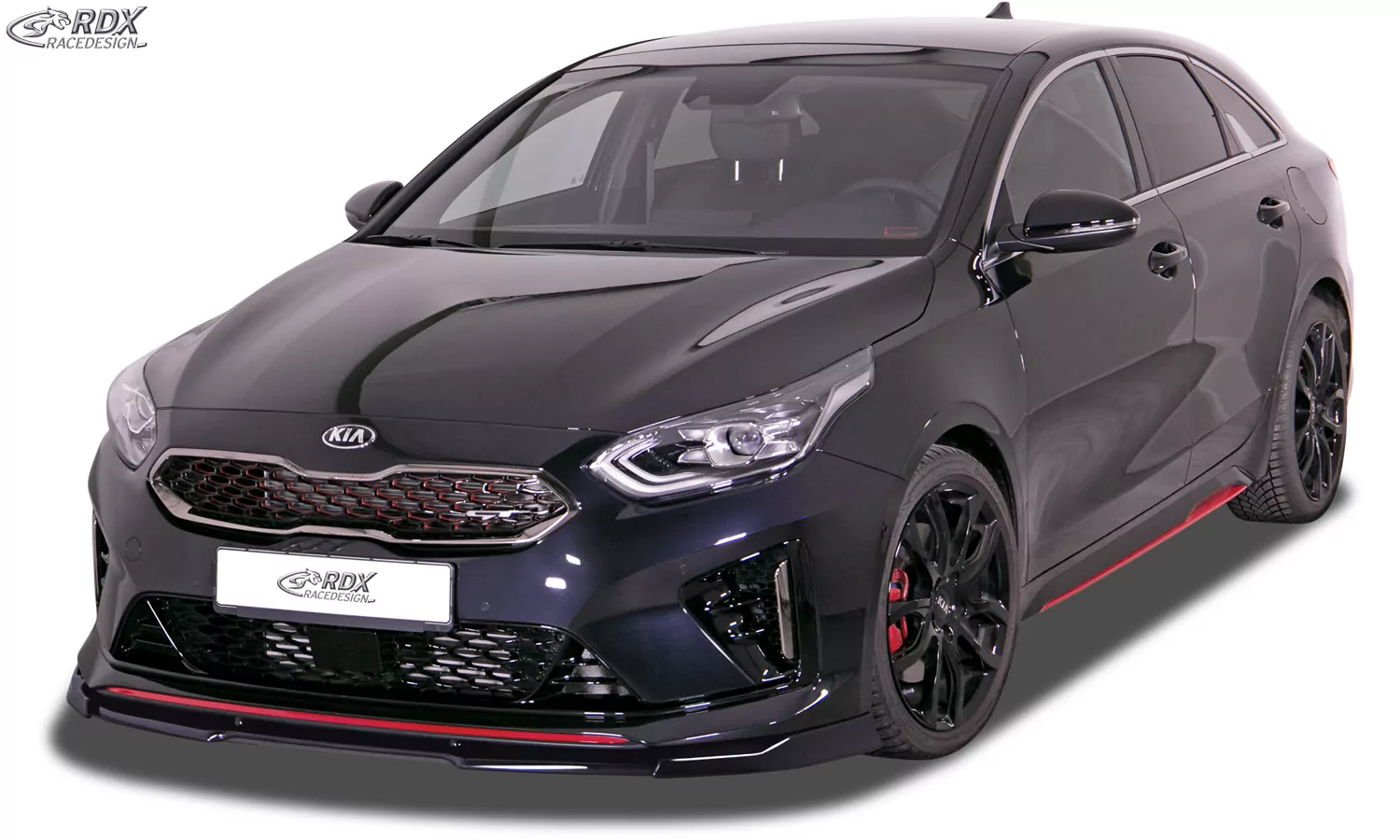 RDX Frontspoiler VARIO-X für KIA Ceed & ProCeed GT / GT-Line (CD) Frontlippe Front Ansatz Vorne Spoilerlippe