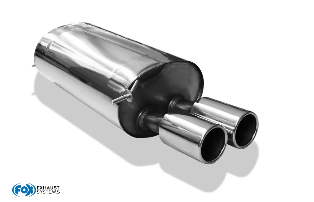 BMW E65 735i/ 745i  Endschalldämpfer - 2x90 Typ 10