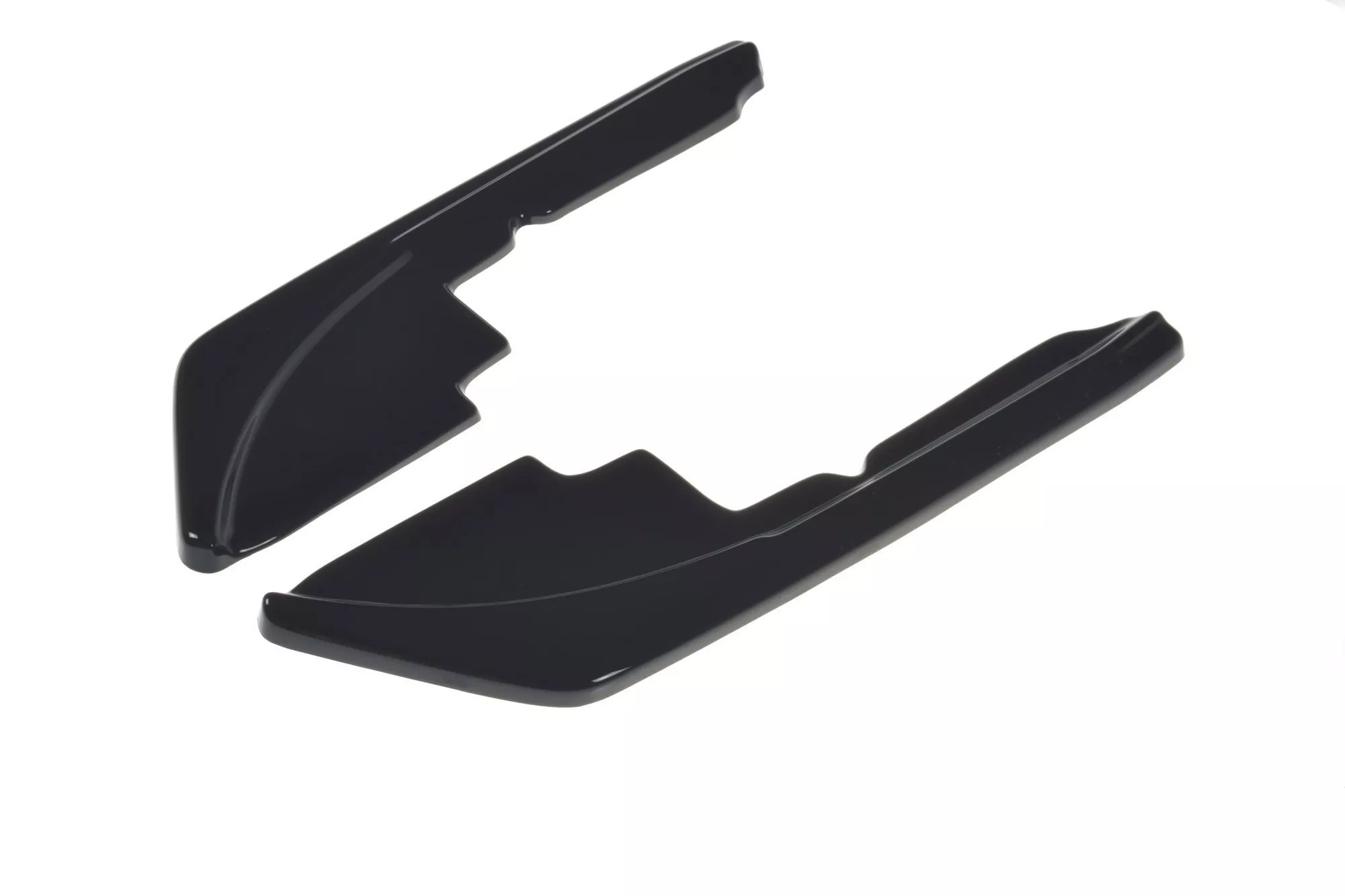 Heck Ansatz Flaps Diffusor Passend Für Diffusor Passend Für Peugeot 508 SW Mk2 Schwarz Hochglanz Schwarz Hochglanz