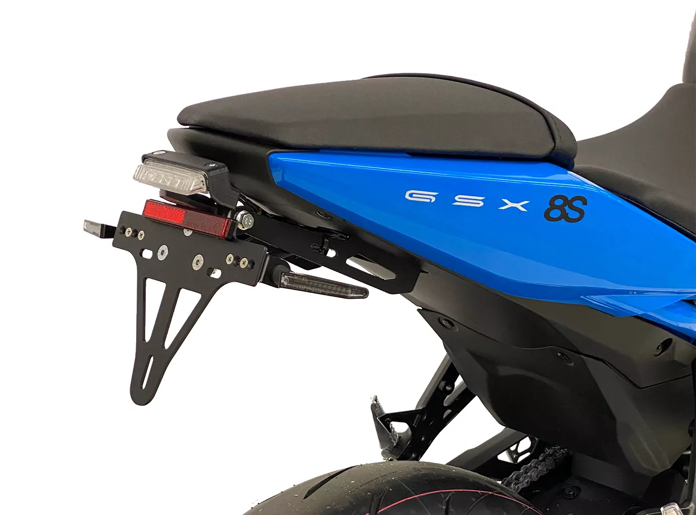 alpha Technik Kennzeichenhalter für Suzuki GSX-8S / GSX800 ab Modelljahr 2023-