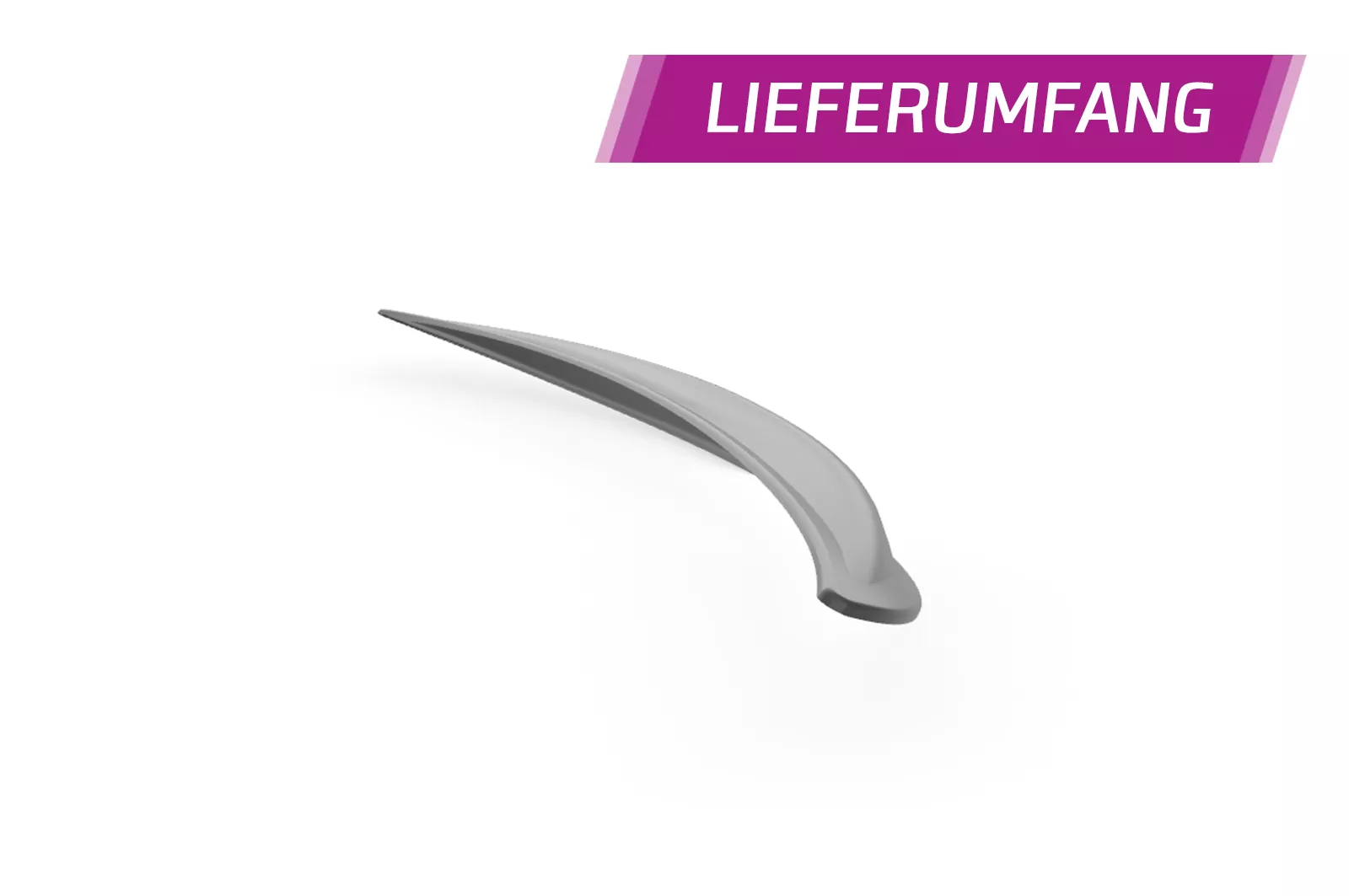 Heckflügel mit ABE für Mini F57 HF976 Schwarz Strukturiert