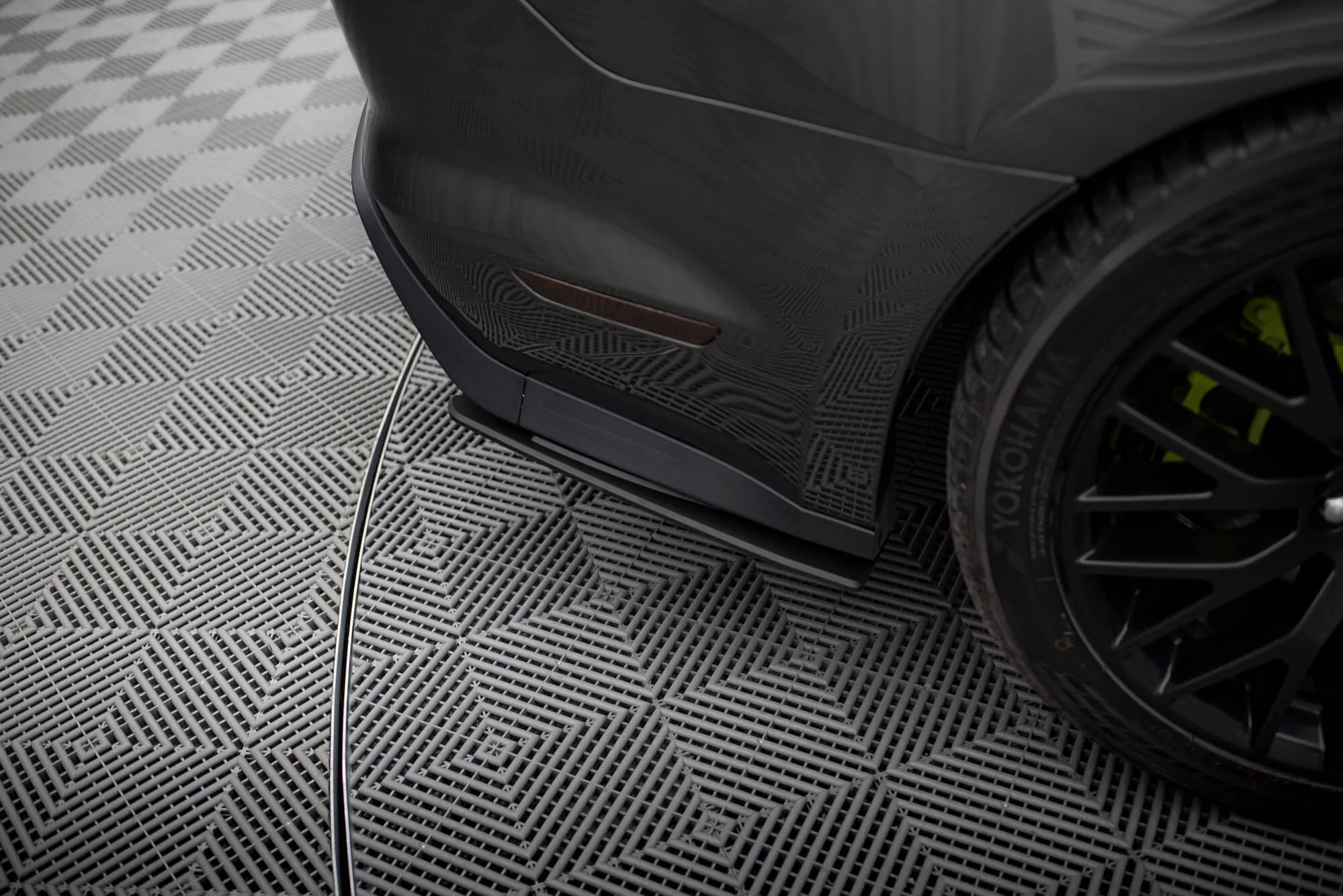 Street Pro Heck Ansatz Flaps Diffusor Für  Ford Mustang GT Mk6