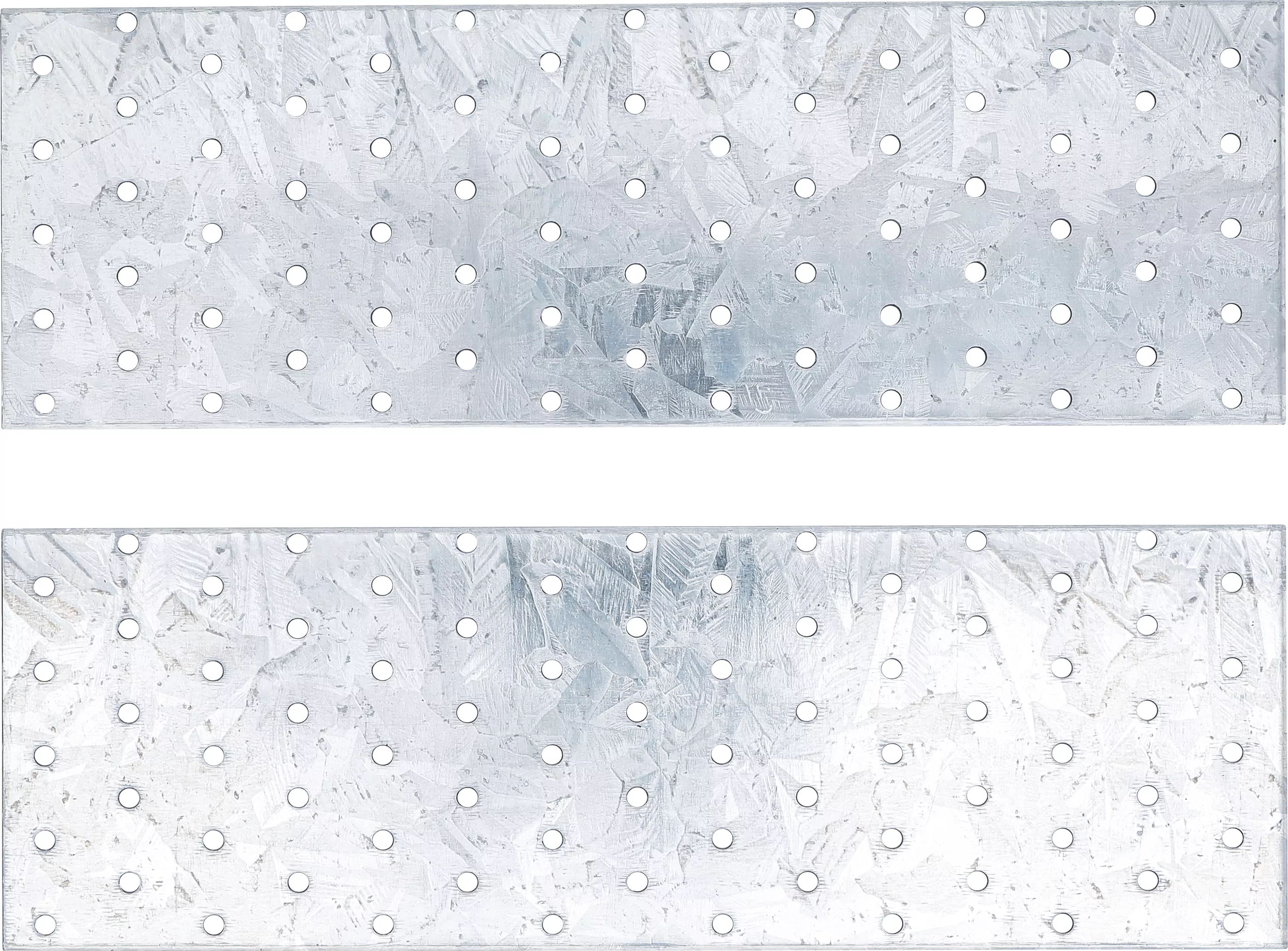 Stahl-Lochplatten-Satz | 300 x 100 x 2 mm | 2-tlg.