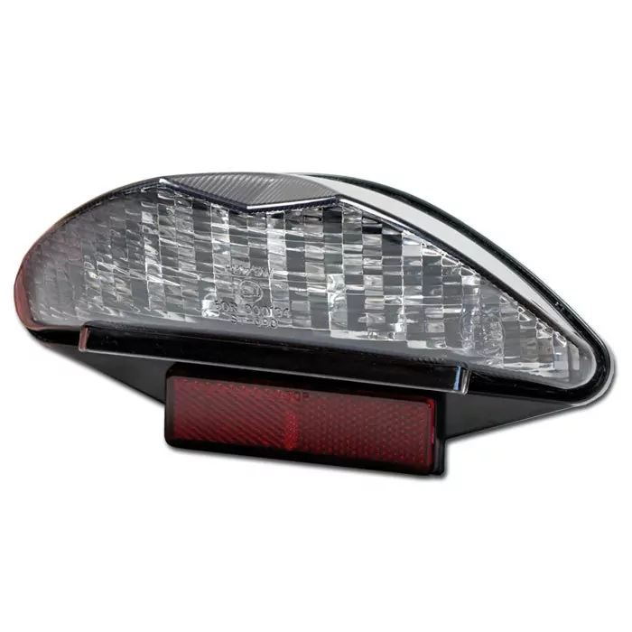 Led-rücklicht-superbike3, Bmw F/g650/f800/r1200gs, Getönt, Mit Kz-beleuchtung, E-geprüft