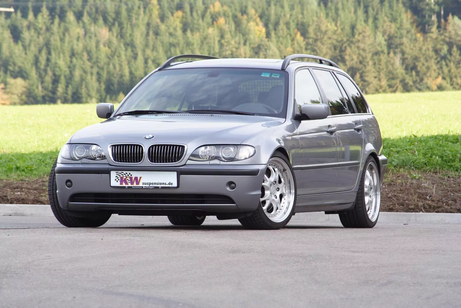 KW Gewindefahrwerk V3 inox BMW 3 (E46) 346L, 346X 12/1997-05/2005