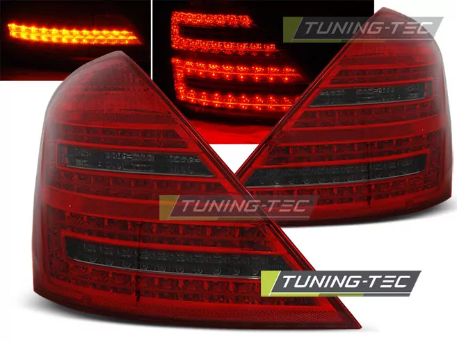 Led Tail Lights Red Smoke Fits Mercedes W221 S-klasa 05-09