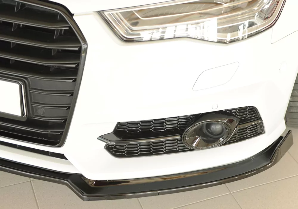 Rieger Spoilerschwert glanz schwarz für Audi A6 S6 (4G/C7) Lim. 09.14- (ab Facelift)