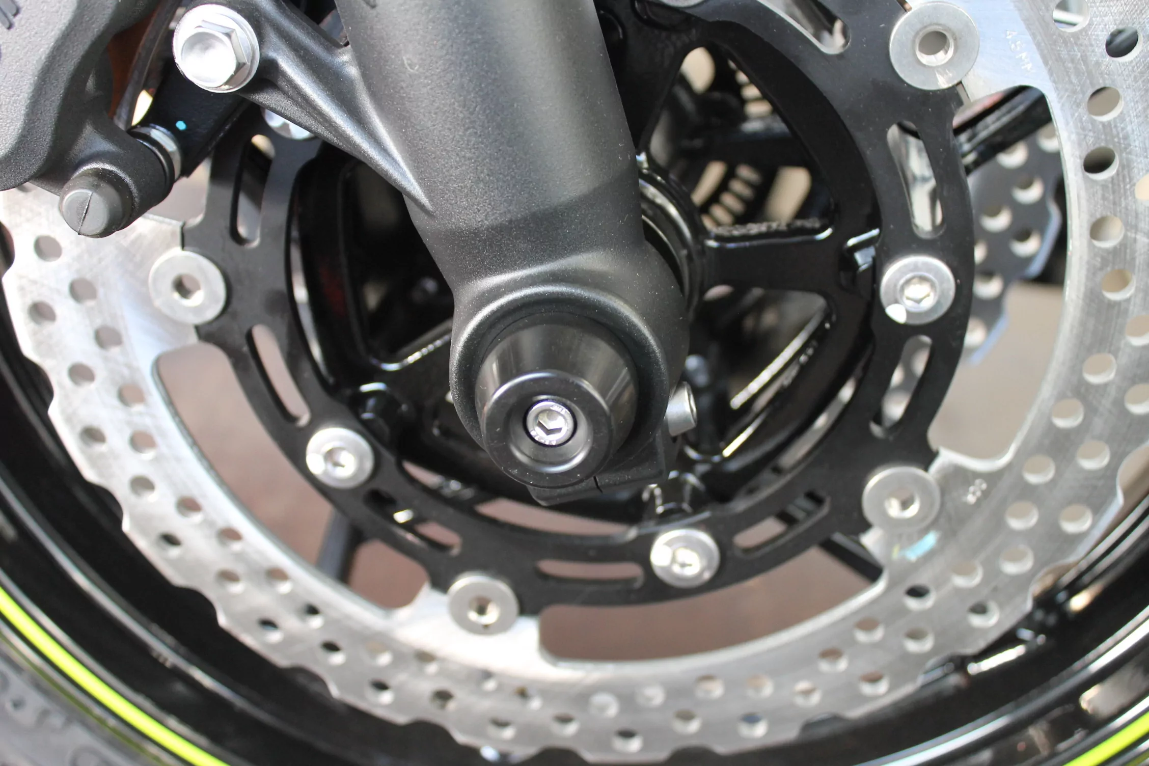 MG Biketec Sturzprotektoren / Protektor - Federgabel für Kawasaki Ninja 650 ab 2017-2019