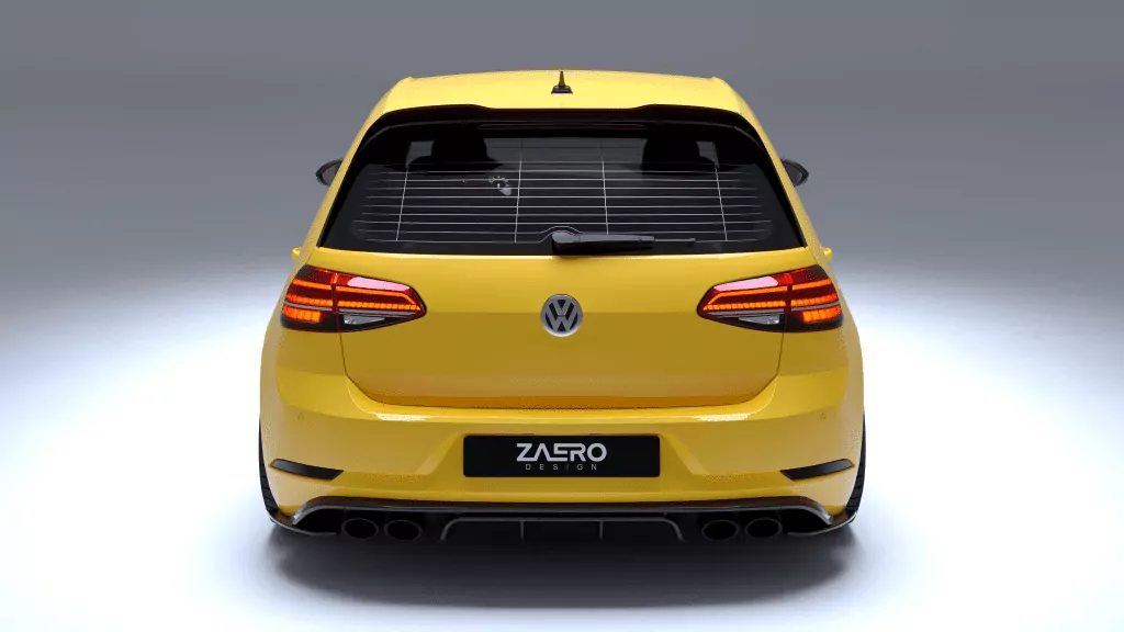 EVO-1 Diffusor für VW Golf 7 R (Facelift)