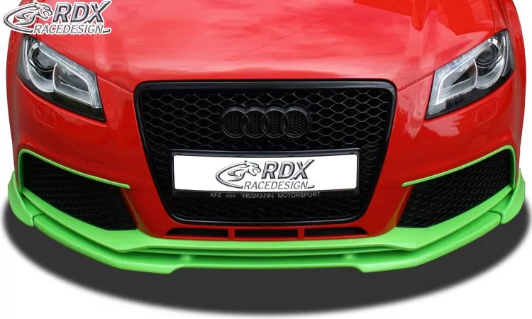 RDX Frontspoiler VARIO-X für AUDI RS3 2011+ (3türig + Sportback) Frontlippe Front Ansatz Vorne Spoilerlippe
