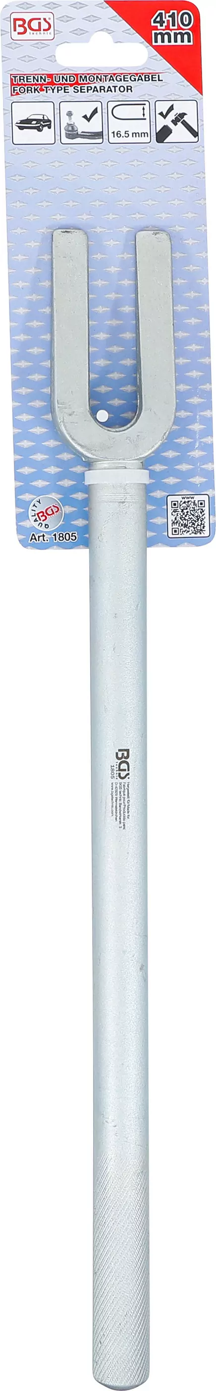 Trenn- und Montagegabel | 410 mm | Gabel 18 mm